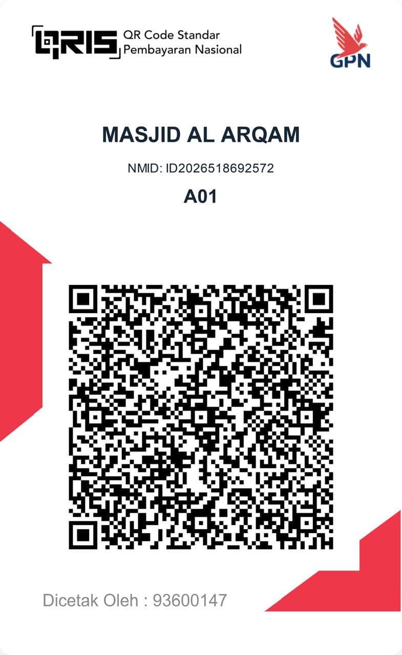 QRIS Masjid Al Arqam